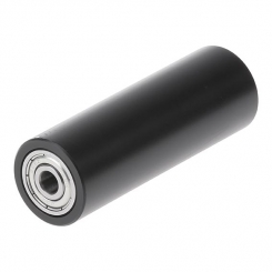 Rouleau poignée lisse noir 