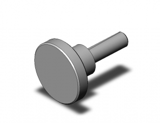 Vis moletée M 3 x 6 DIN 464 