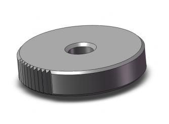 Écrou Moleté M6 Din467 R 