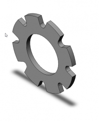 Rondelle Dentée A 3,2 Din6797 R 