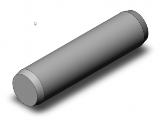 Goupille cylindrique 4x12 ISO 8734 r 