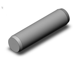 Goupille cylindrique 8x32 ISO 8734 r 