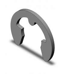 Circlips Ø5 DIN6799 r (vendu par 100) 