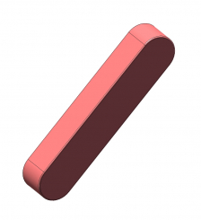 Clavette 8x7x40 Din 6885 par qté100 