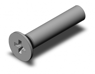 Vis à tête fraisée M3x12 DIN965 r 