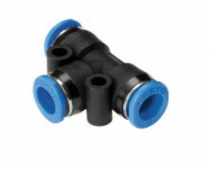 Union pneumatique en T QSMT-6 