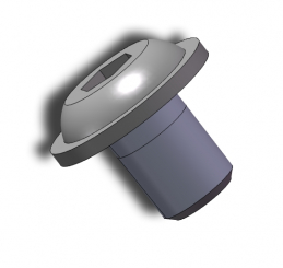 Vis À Tête Cylindrique Bombée M6X 8 