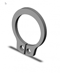 Circlips 6 x 0,7 DIN471r 