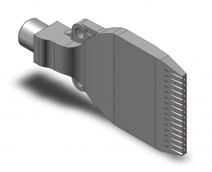 Buse À Jet Plat Multicanaux 