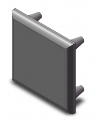 Bouchon de profilé S40 