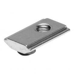 Ecrou profilé 1xM6 ressort 