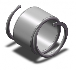 Ressort De Pression 0,9X9,5X35 