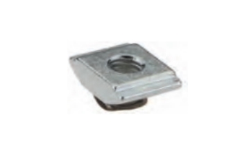 Ecrou profilé-F- M6x à ressort 