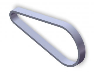 Courroie crantée STS 150 S 5M 350 