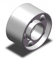 Roulement à billes obl. double RSR 