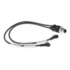 distributeur Y M12-4pol. -> 2x 