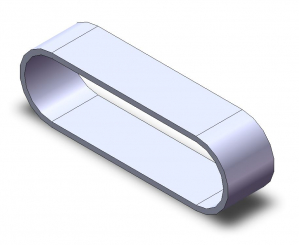 Courroie Plate 5X48X485  48X485 