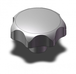 Poignée étoile D63_GN_6336_1_63_B10_C 