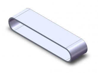 Courroie Plate 6,3X98X830  98X83 