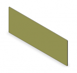 Plaque contre-pression 2,75x135x359 