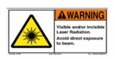 Ansi Pda Warning -Laser Radiation 