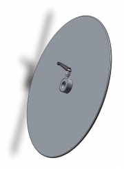 Flasque mobile D.40040 axe20 