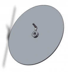 Flasque mobile d40050 axe20 