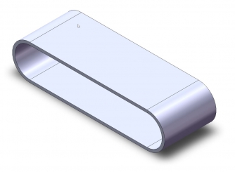 Courroie Plate 5X98X645 Avec Support 