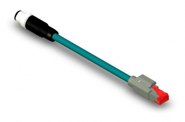 PXC.Cable M12 male 4p 15m X5 Ethernet 