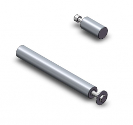 Axe 30 x 231,5  30 x 58 - 2 x M10 