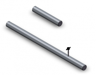 Axes support étiq.32 réglable 