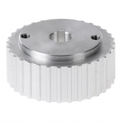 Poulie 32 dents axe rouleau 