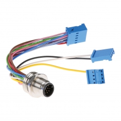 Connecteur M12 mâle 12 pts X19 