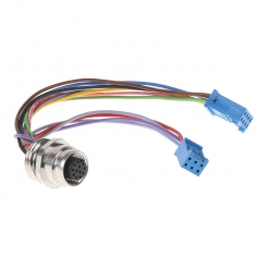 Connecteur M12 femelle 12pts X10 