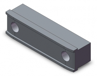 Taquet bande supérieure 26 x 94 x25 