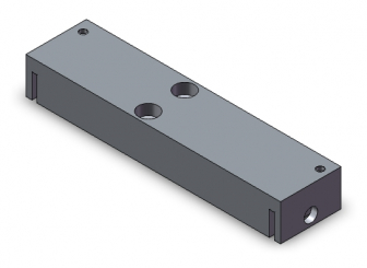 Bloc pour tête aspiration 25x105x15 