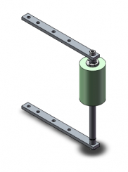 Rouleau presseur 20x40 barrettes 