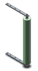 Rouleau presseur 20x160  barrettes 