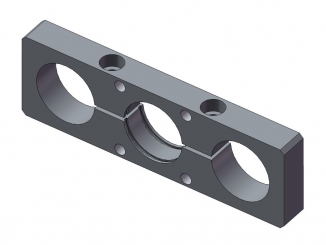 Plaque montage contre appuis H152C 