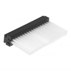 Brosse plate 45x0.3 Nylon 6.10poils 