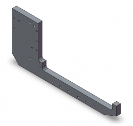 Plaque renfort pour imprimante 