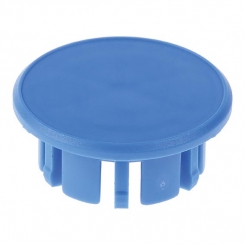 Bouchon rouleau de renvoi bleu 24,8 