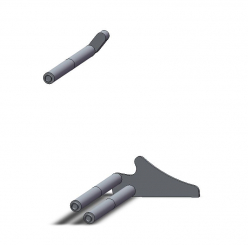 Bras oscillant double complet 16 