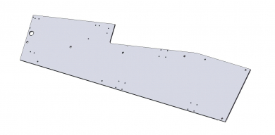 Plaque 10X427,7X1652,2 