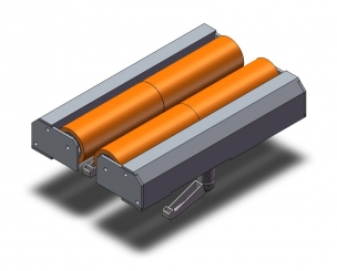 Prisme rouleau caoutchouc 160 