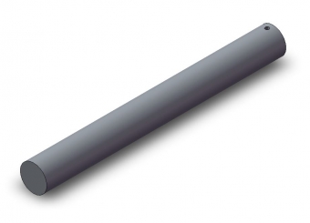 Axe support rouleau mousse 35x315 