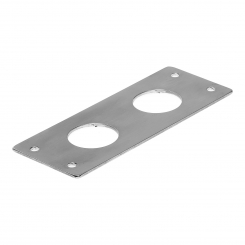 Tôle 2X58X147 Pour Passage De Câbles, D3 