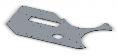 Tôle 5X517.5X720 Droite 