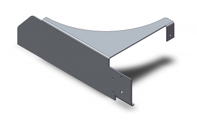 Tôle 2X267X315 Pour Bak C-24-100 Gauche 