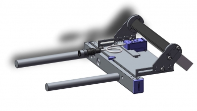 Rouleau de transpoort 16 avec brosse 